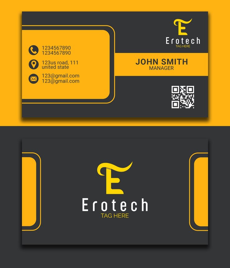 PSD creative business card design psd