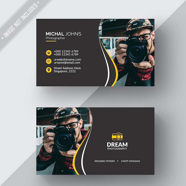 PSD creative business card design