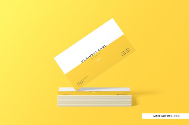 PSD creative business card mockup