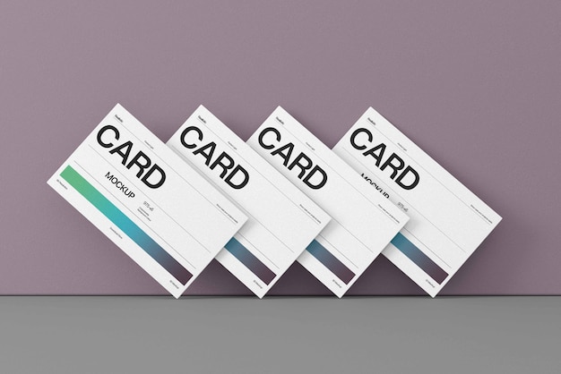 Creative business card psd mockup