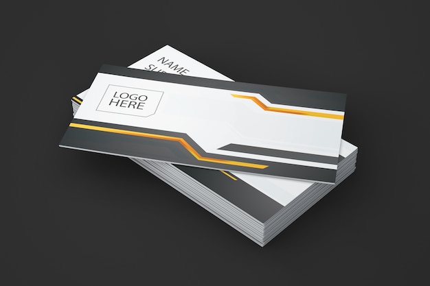 PSD creative business card showcase