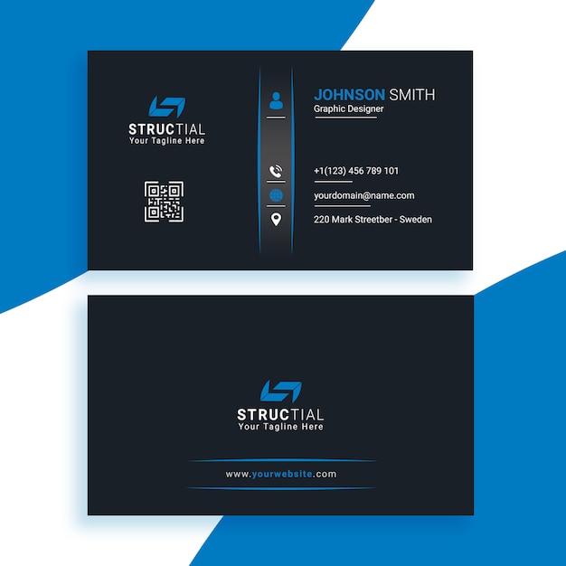 Creative business card template