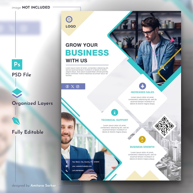 Creative Business Flyer template