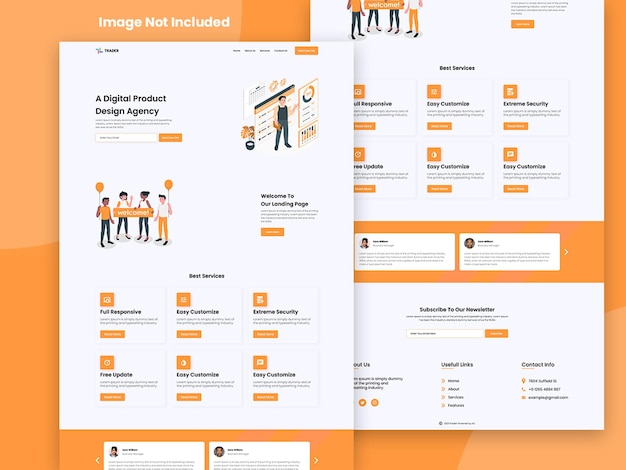 Creative Business Landing Page