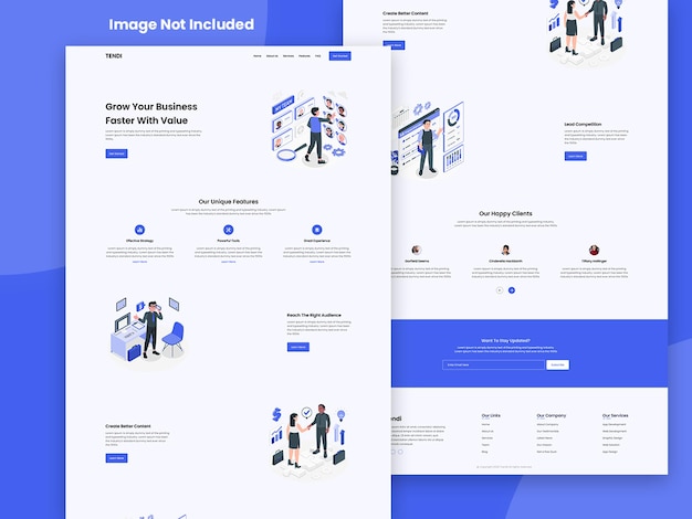 Creative Business Landing Page