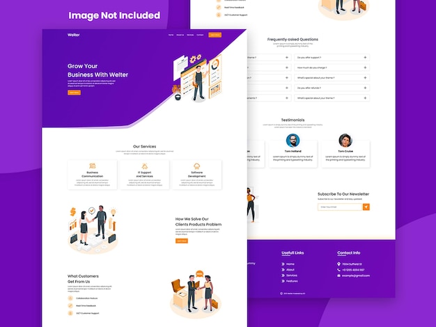 Creative Business Landing Page