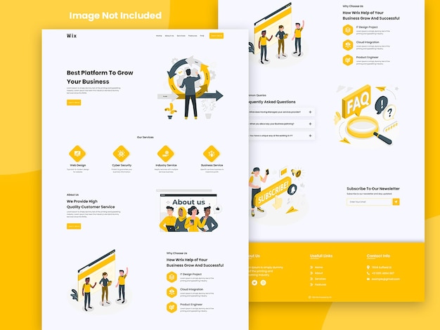 Creative Business Landing Page