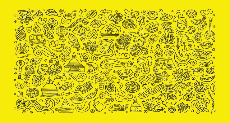 PSD creative doodle illustration