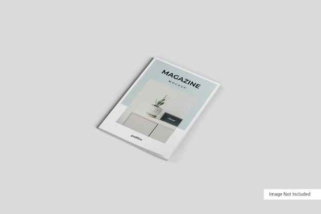 PSD mockup di rivista creativa