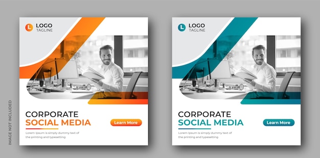 Creative marketing social media and instagram post web banner design