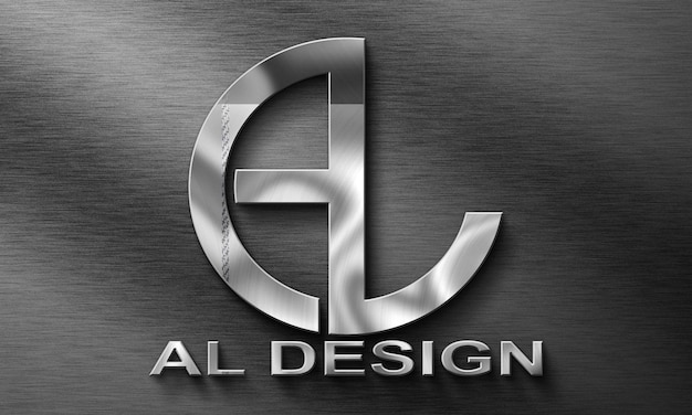 creative modern color full mockup logo design