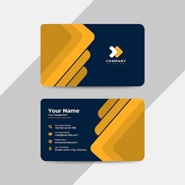 Creative Modern Professional Business card Template Design
