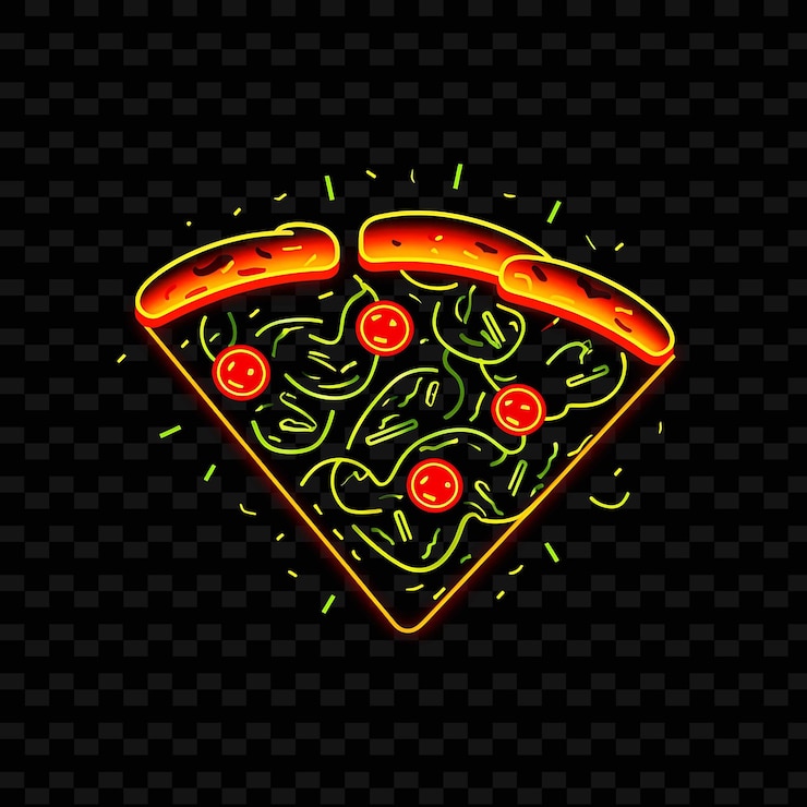 PSD creative neon line modern design elements for vibrant and captivating artworks y2k shapes