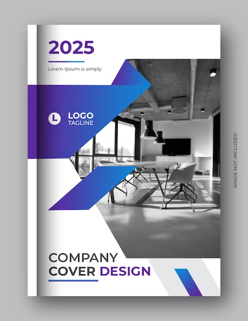 PSD creative professional  annual report corporate book cover design set