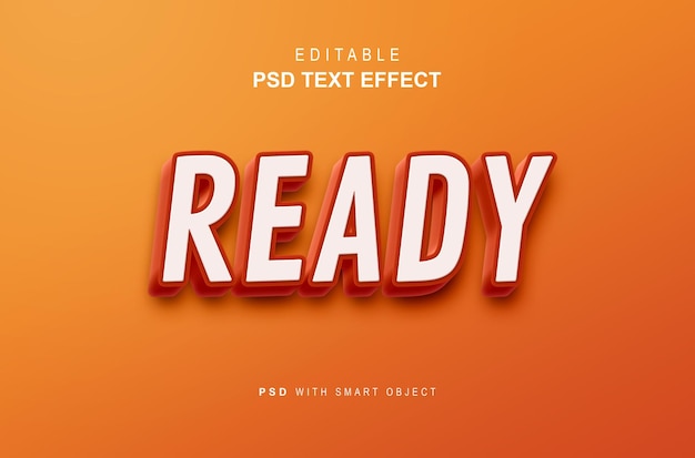 Creative ready text effects