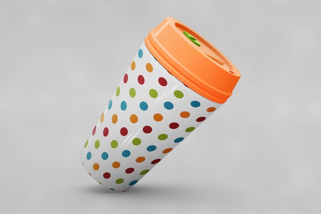 PSD creative take away cup mock up