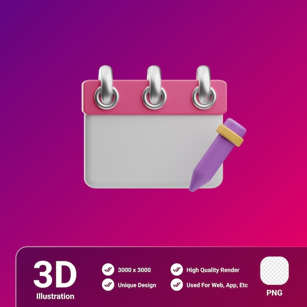 PSD creative tools sketchbook 3d illustration