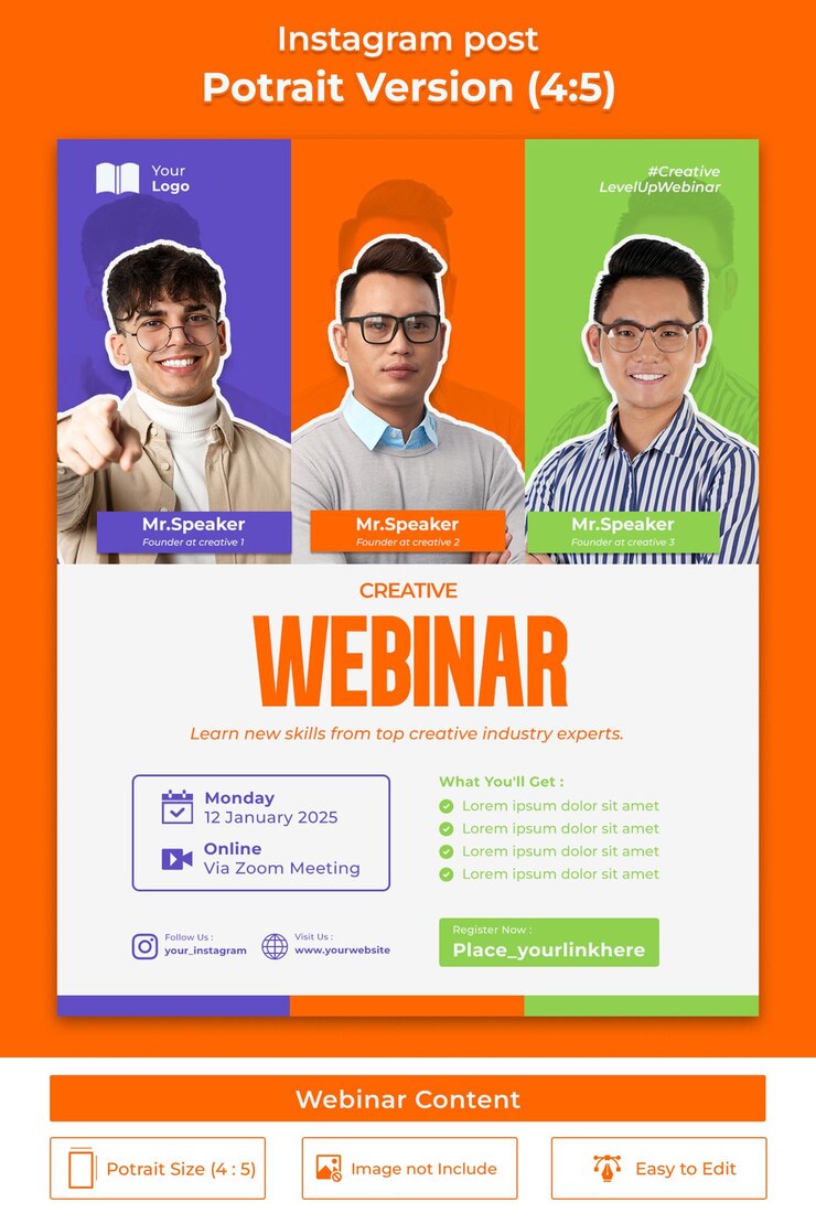 PSD creative webinar learn new skills from top creative industry experts