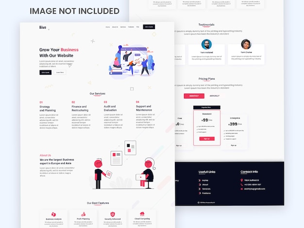 Creative Website Landing Page