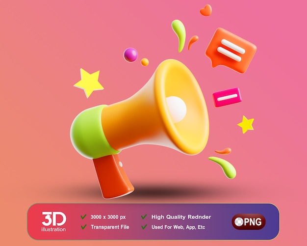 PSD creativepreneur 3d toa on isolated background