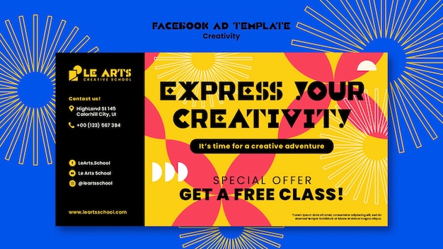 PSD creativity template design