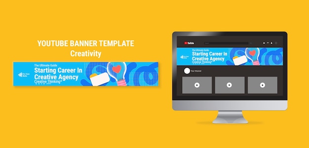 PSD creativity template design