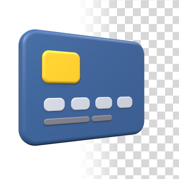 Credit Card 3D Icon