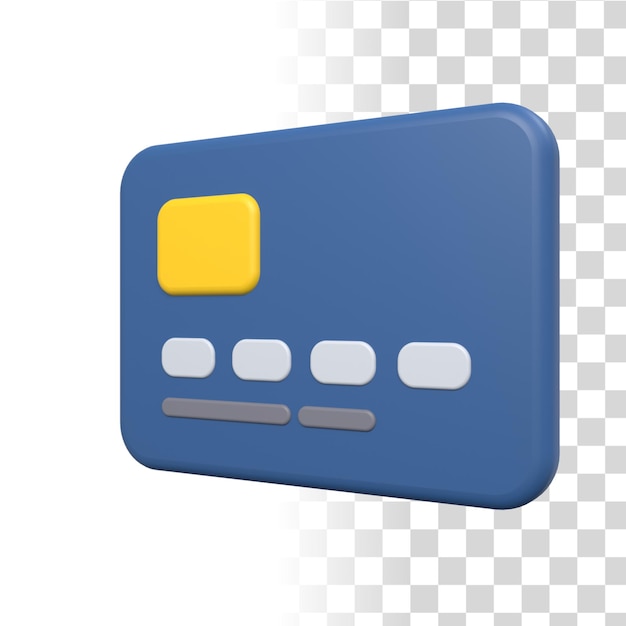 Credit Card 3D Icon