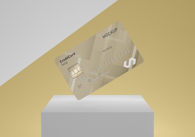 Credit card mock up