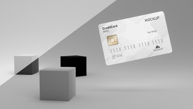 Carta di credito mock up