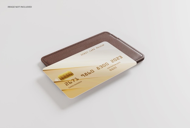 Carta di credito mockup