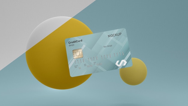 Credit card mockup