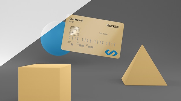Credit card mockup