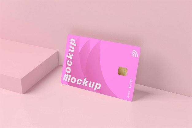 Credit card mockup