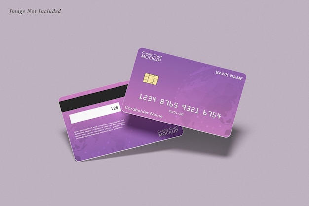 Макет кредитных карт