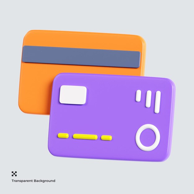 PSD creditcard 3d-pictogram