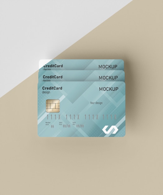 Creditcard mock-up