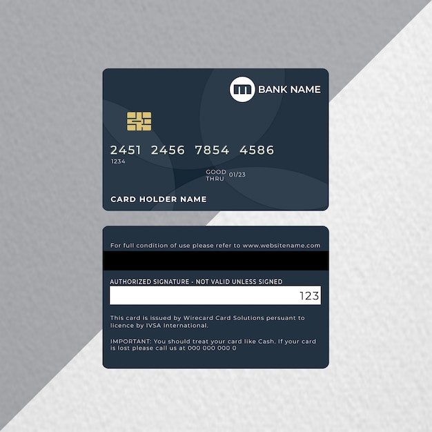 Creditcard of bankkaart