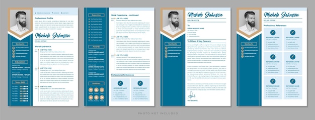 PSD creëer een professionele cv download