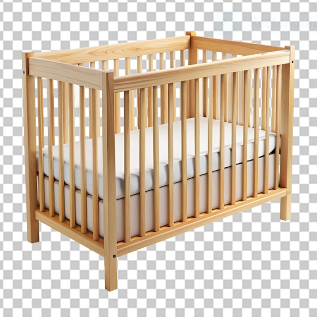 PSD crib on transparent background