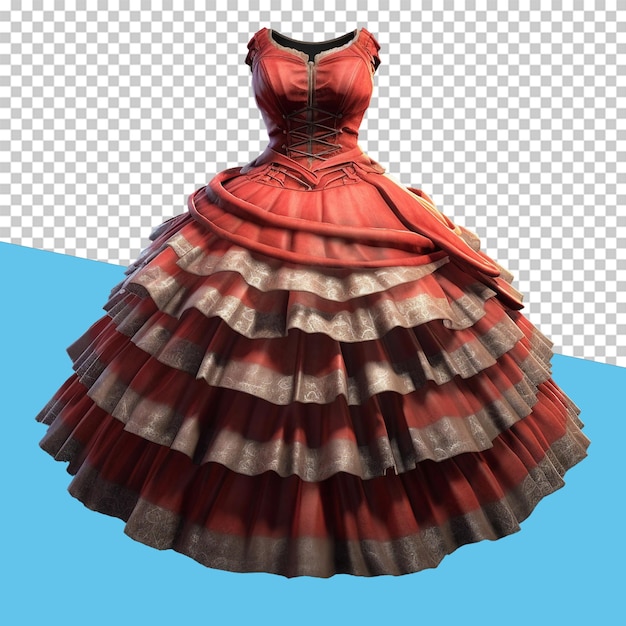 PSD Кринолиновое платье