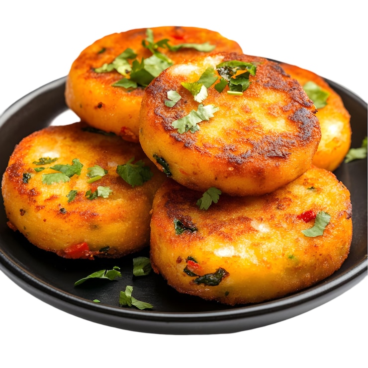 PSD crispy aloo tikki