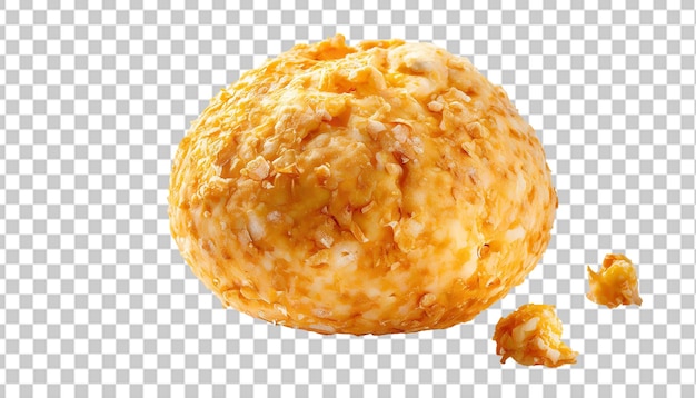 PSD crispy cheese ball geïsoleerd op doorzichtige achtergrond