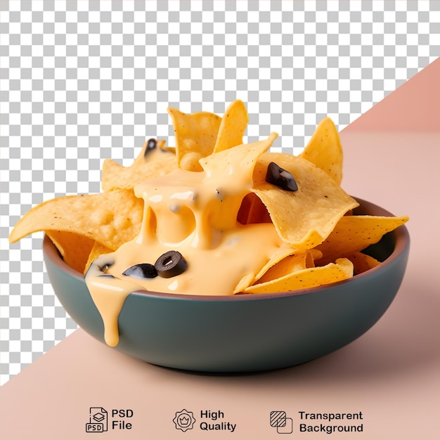 PSD crispy potato chips on transparent background