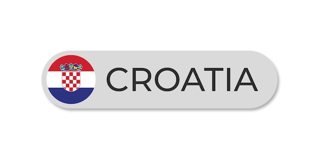 PSD croatia flag with text transparent background file format psd croatia text lettering template