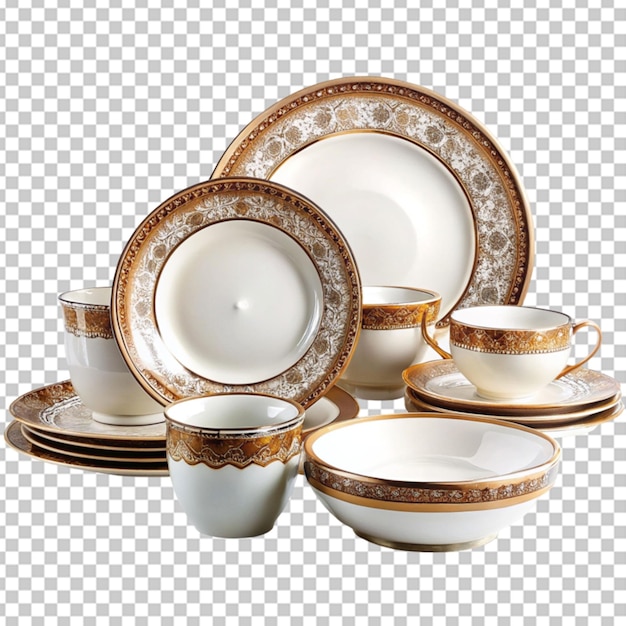 PSD crockery set