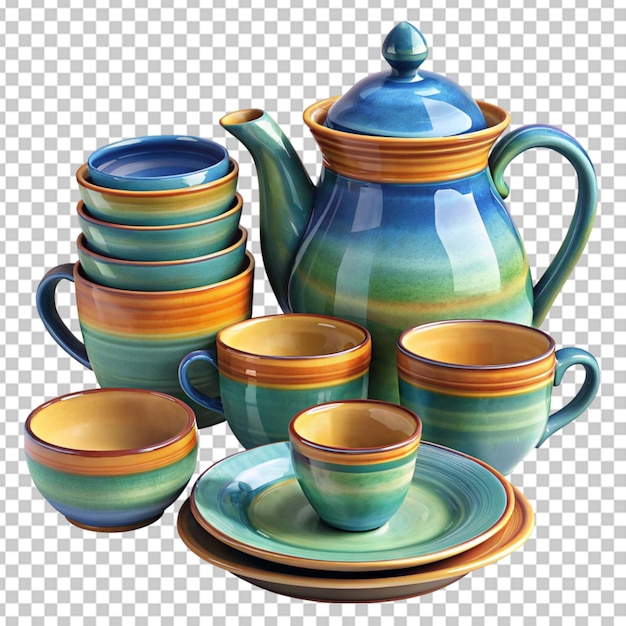 PSD crockery set