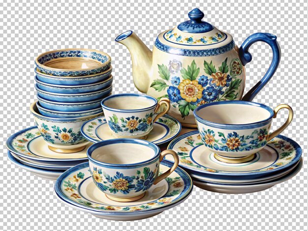 PSD crockery set