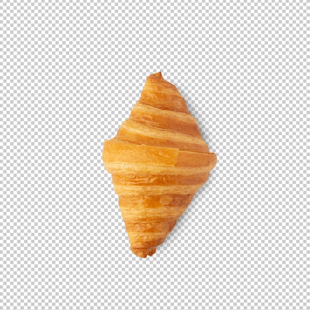 PSD croissant cutout psd file