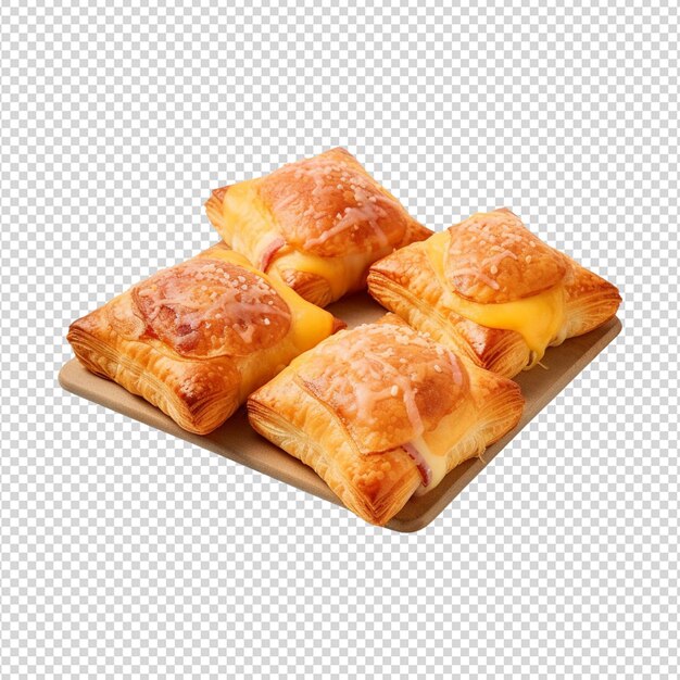 PSD croissant isolated on transparent background
